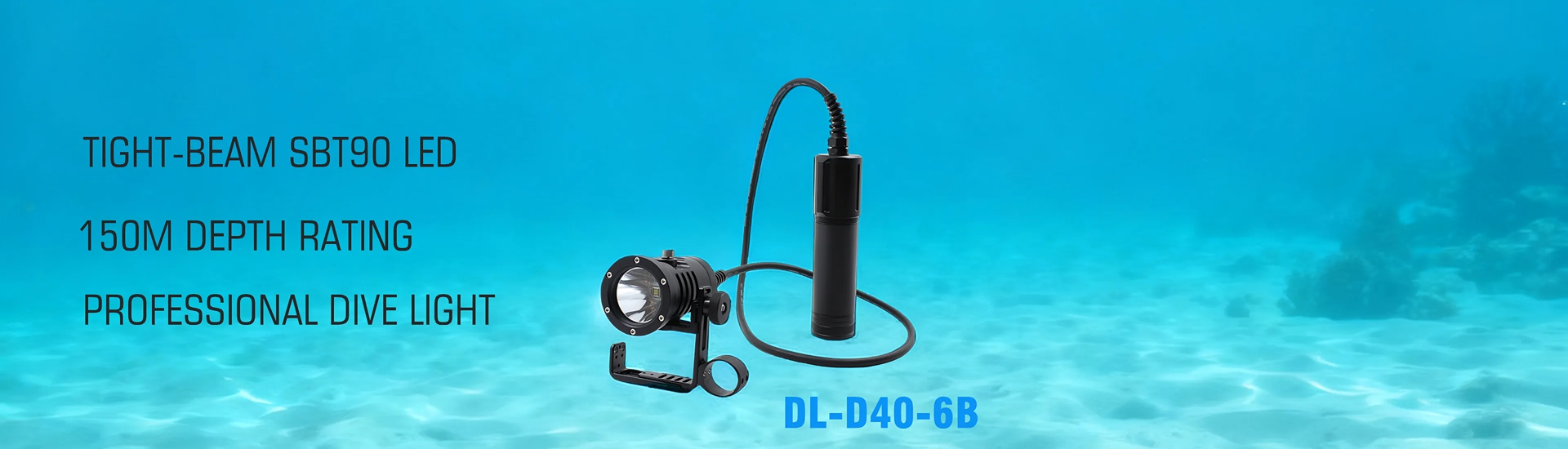SBT90 LED Underwater Canister Diving Light