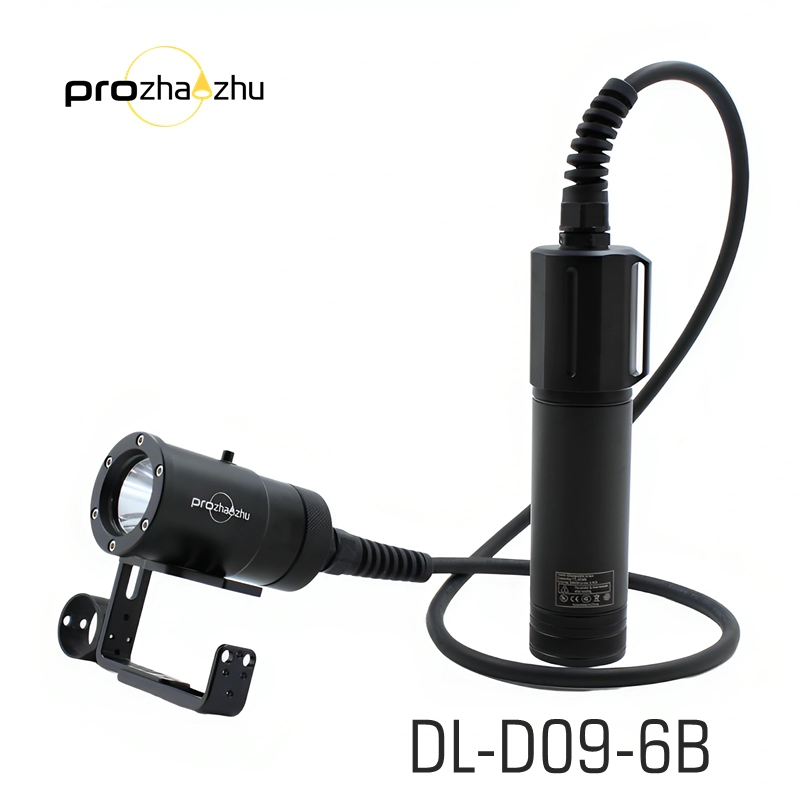 DL-D09M-T 2500 Lumen Technical Diving Torch Light