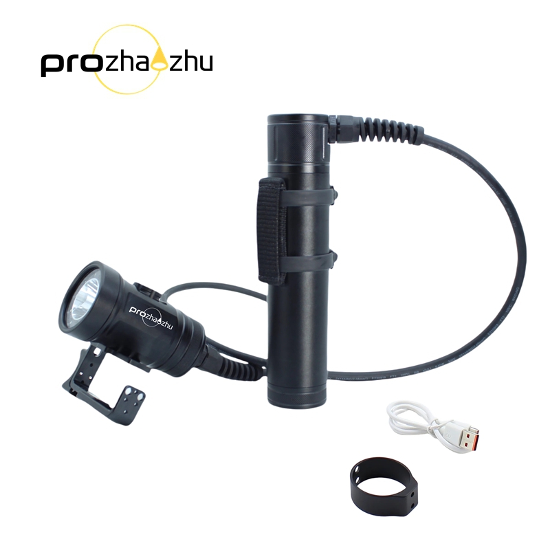 DL-D60-12B-S Tight & Wide Super Bright Canister Diving Lamp